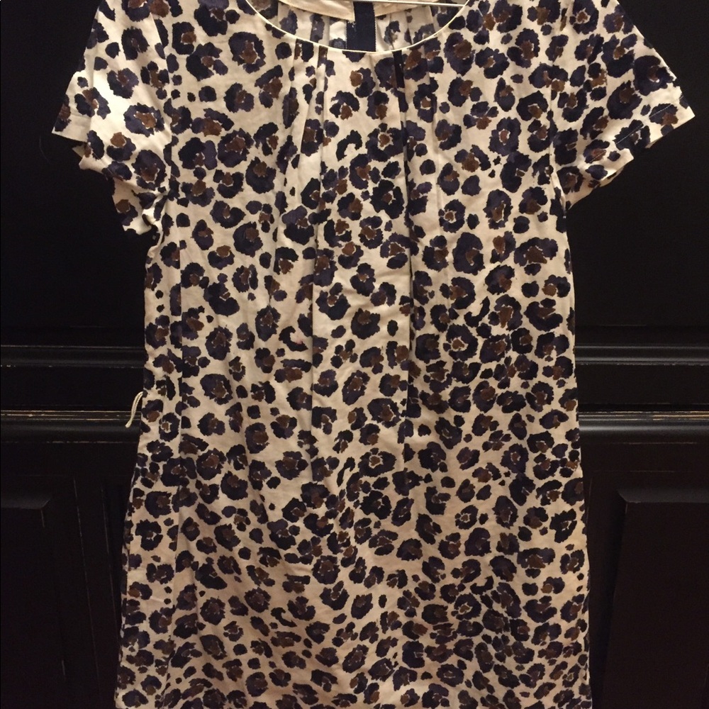 Crew cuts cheetah print dress girls 16
